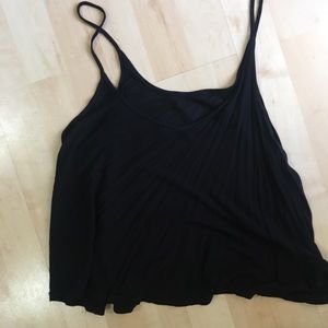Black cami. Slightly thick